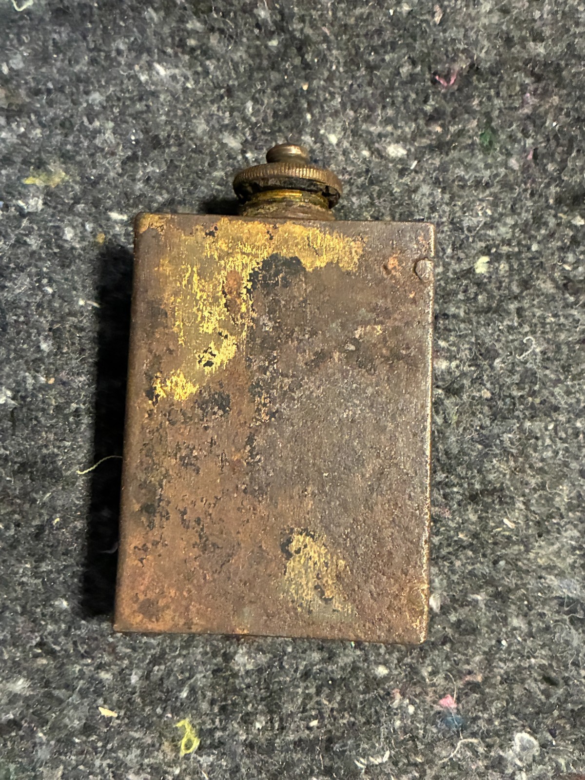Original WW2 Japanese Army oil bottle