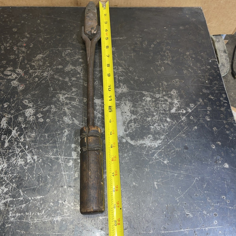 Antique Vintage Copper Tip Soldering Iron Blacksmith Tools