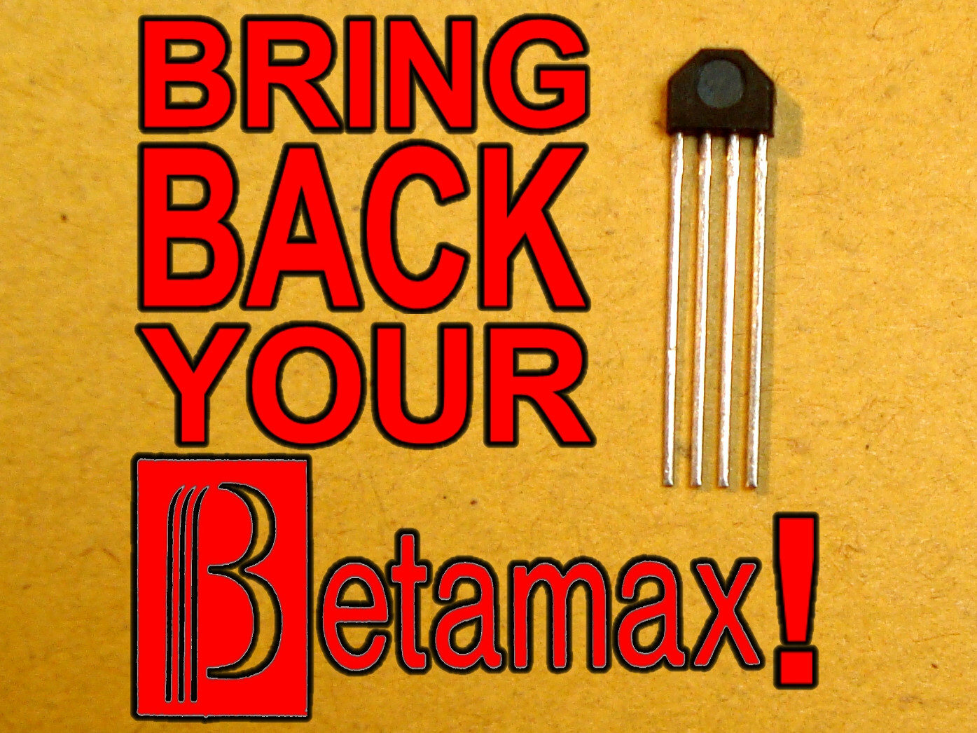 NOS Toshiba THS103A HALL EFFECT SENSOR DEVICE Sony Betamax HEAD DRUM Beta VCR