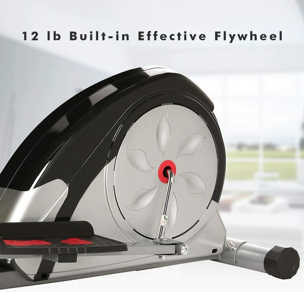 ANCHEER Elliptical Machine Quiet Magnetic Driving System Cross Trainer Machine