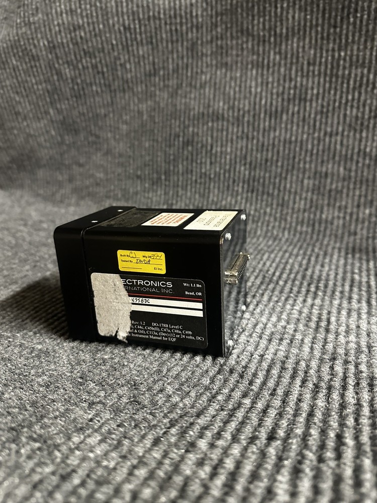 Electronics international, Inc. CGR-30 Eis