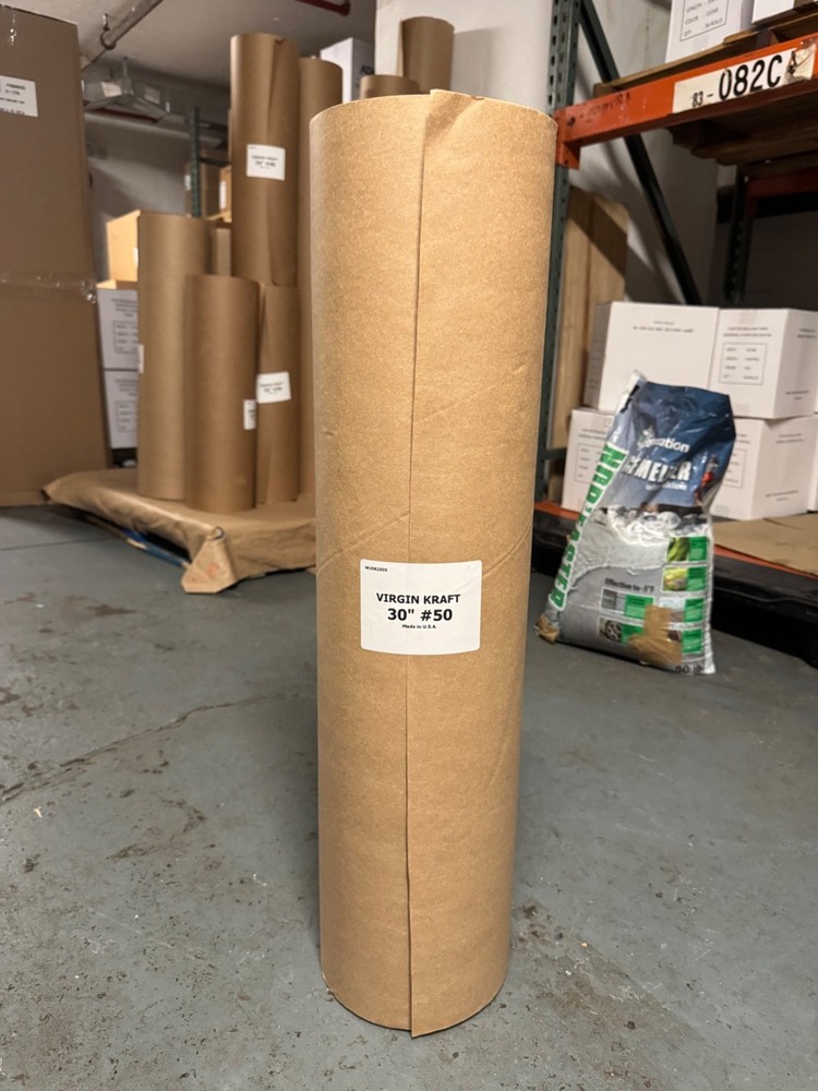 30"x 550 Ft #50 Kraft Rolls