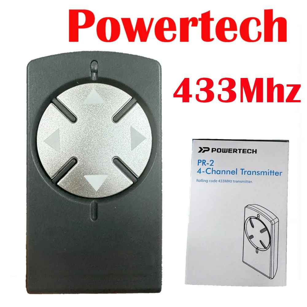 Powertech PR1 PR2 PR4 R2 Remote Control Garage Door Opener 433.92Mhz Rolling Cod