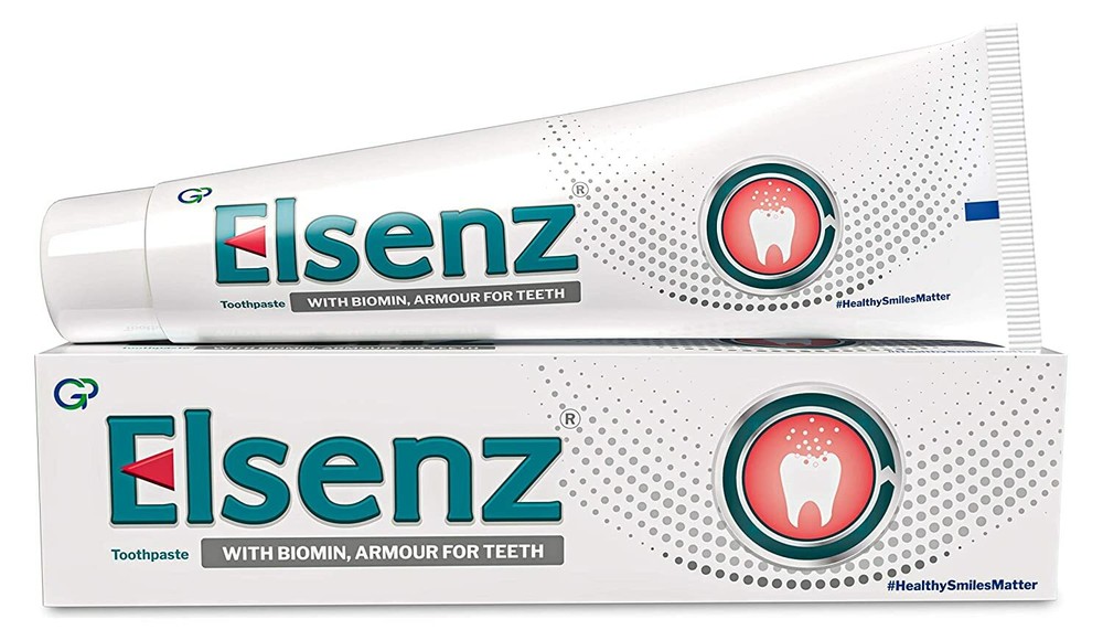 Elsenz Anti Cavity Fluoride Toothpaste 70g - Pack of 2