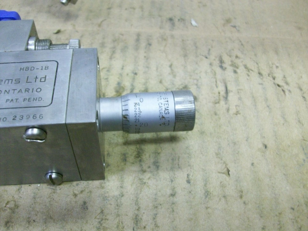 HIBAR SYSTEMS HBD-1B METERING PUMP WITH NOZZLE