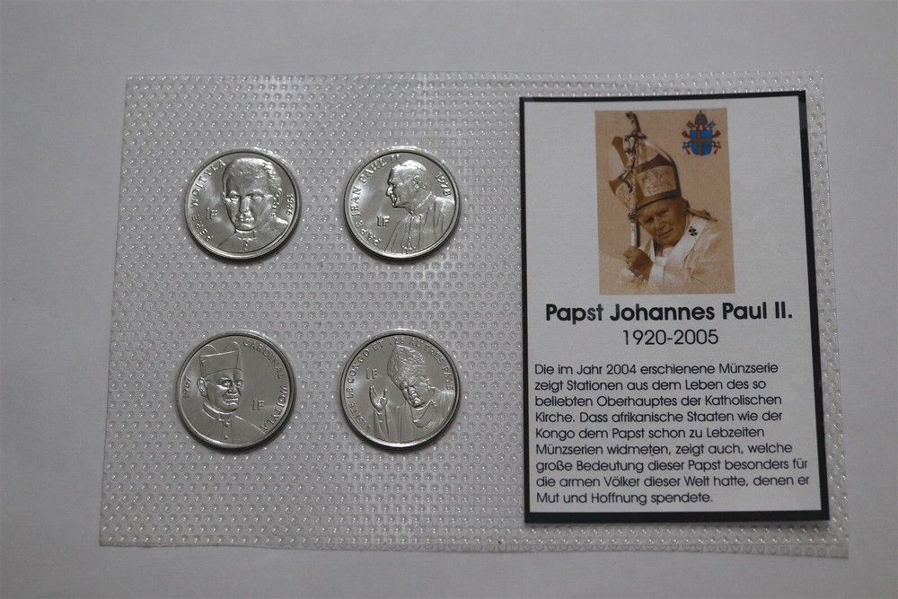 🧭 🇨🇬 CONGO SEALED MINT SET B68 #73