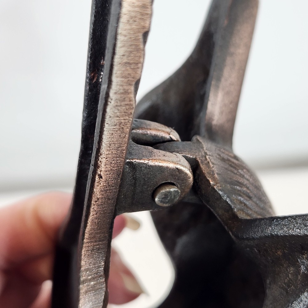 Antique Vintage Style Solid Cast Iron Fox Head+Body DOOR KNOCKER Hardware BOHO
