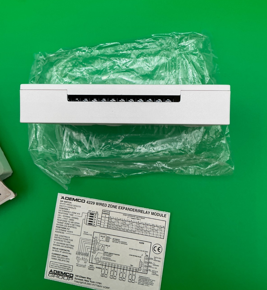 ADEMCO 4229 Wired Zone Expander Relay Module