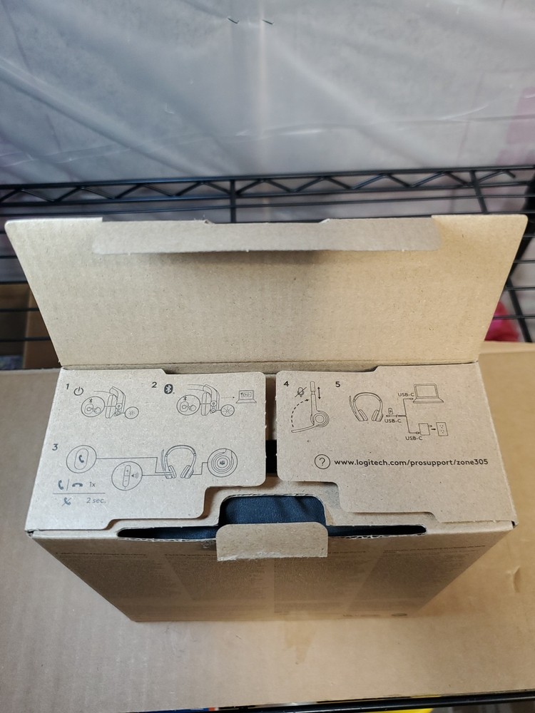 Logitech Zone 305 Business Wireless Bluetooth Headset for Microsoft Teams PC MAC