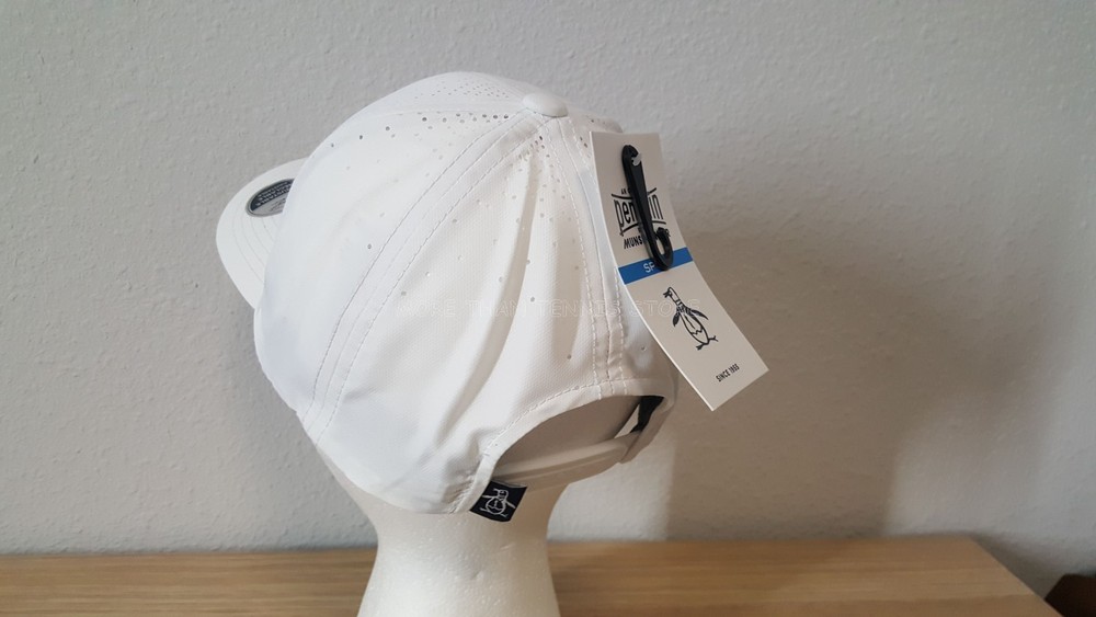 Original Penguin Golf Hat White OS Adjustable ASE026DS