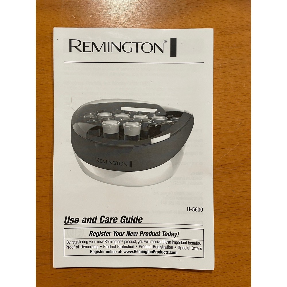 Complete Tested Remington Ionic Protective Ceramic Hot Rollers 20 Curlers H-5600