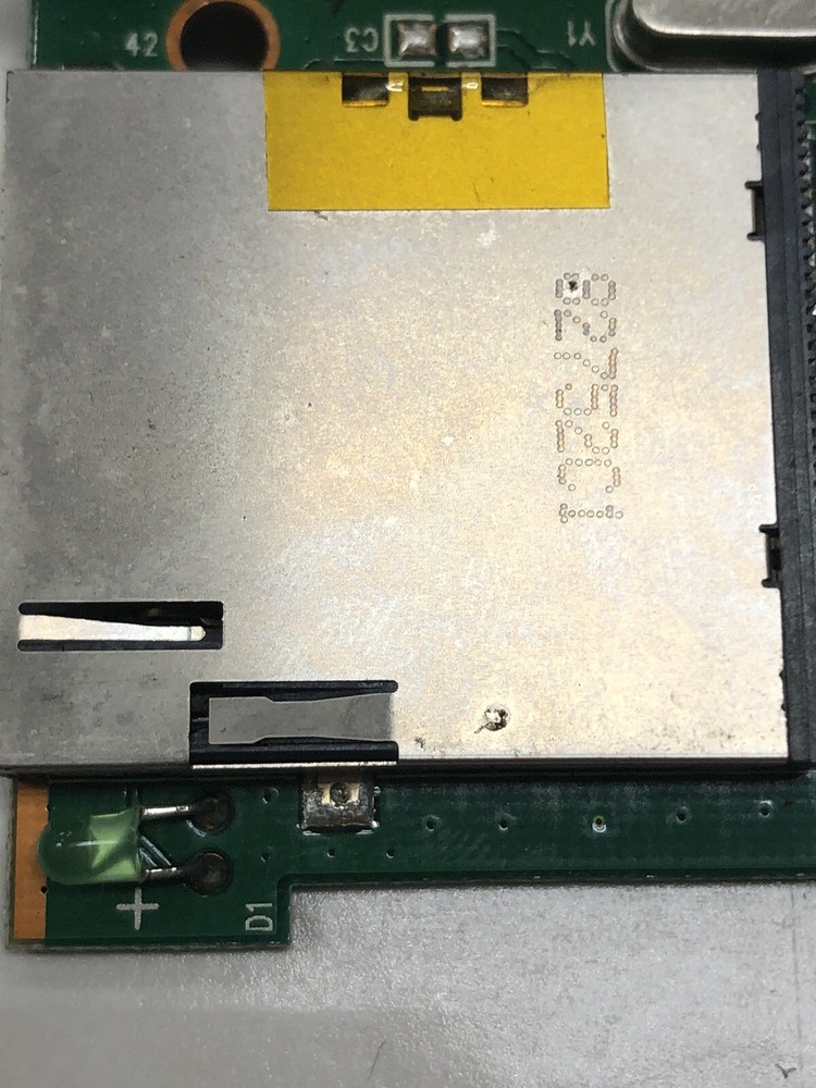 HP IQ800 TouchSmart PC Card Reader Board 5189-2817