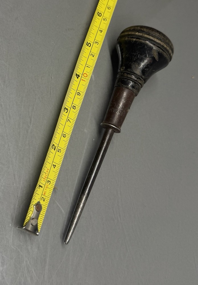Vintage Ryan Tools Punch Scratch Awl Leather Woodworking Tool