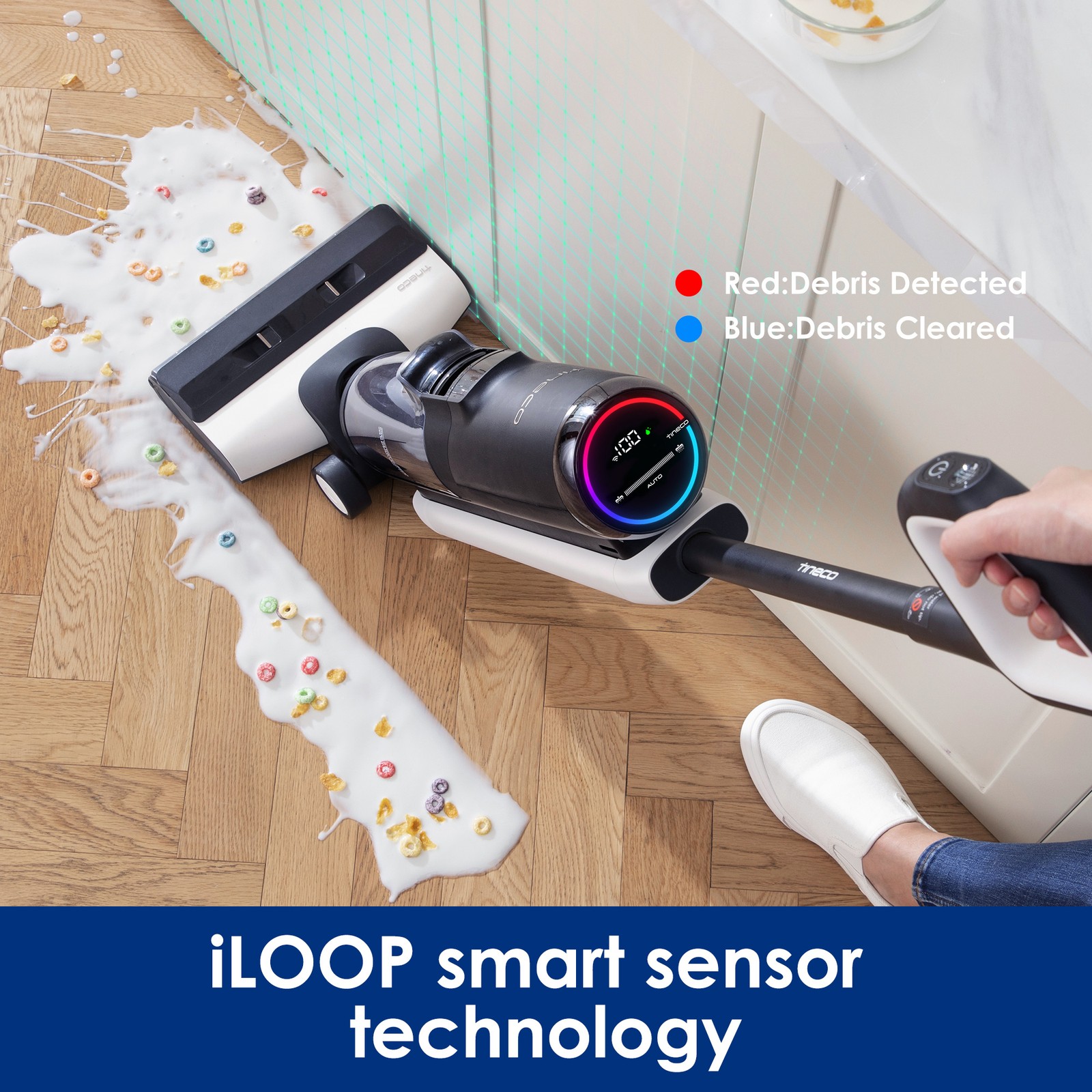 Tineco Refurbished FLOOR ONE S5 Smart Cordless Wet-Dry Vacuum Cleaner