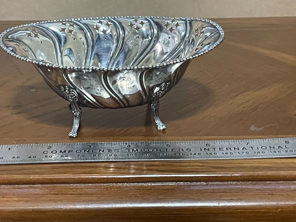 WHITING STERLING SILVER Bowl #6201 Monogramed 92 g