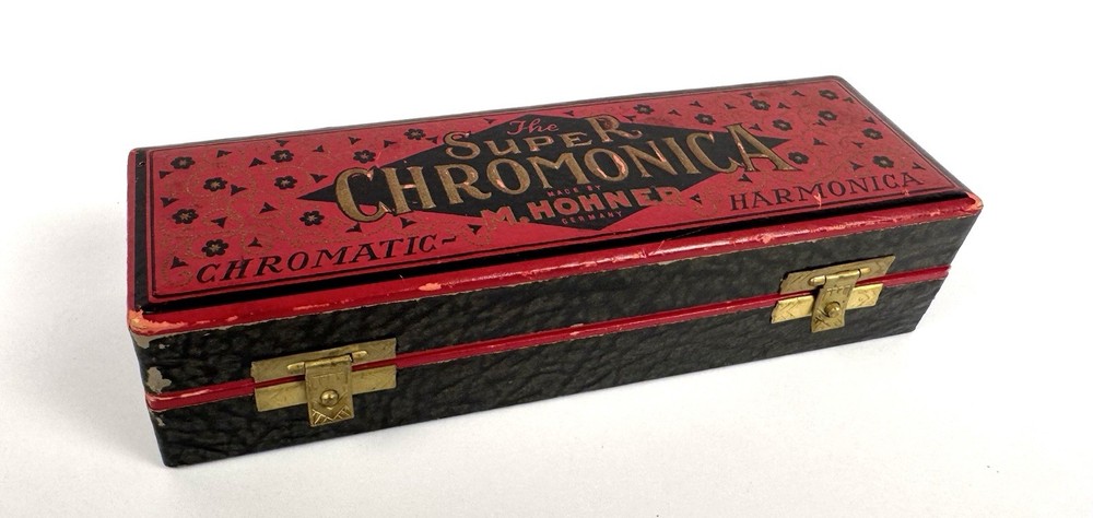Pre-WWII Hohner Super Chromonica Chromatic Harmonica! READ