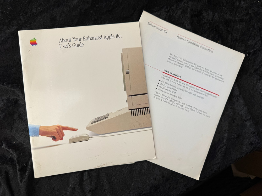 About Your Enhanced Apple IIe User's Guide