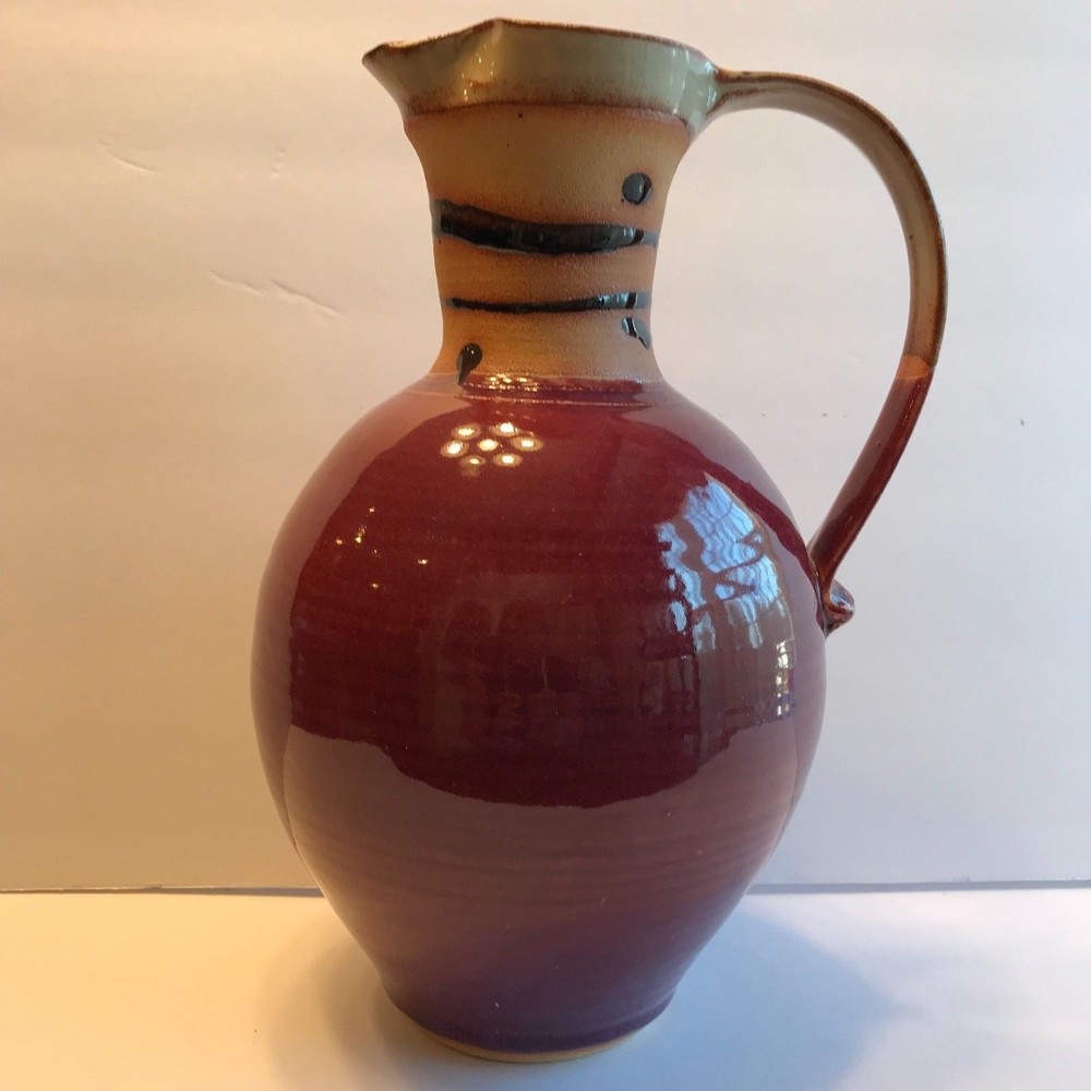 Nice 12" handmade pitcher
