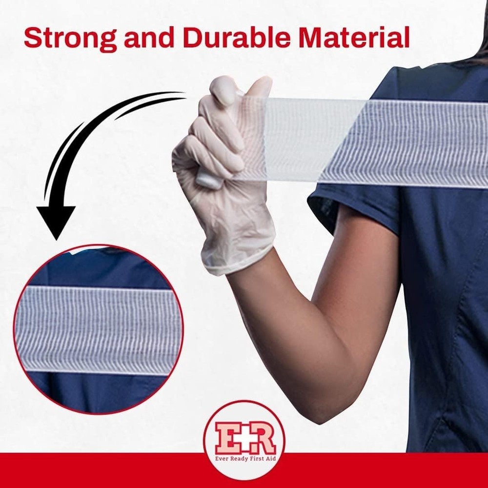 Convenient 12 Count Sterile Elastic Gauze Roll - Perfect for Dressing Changes