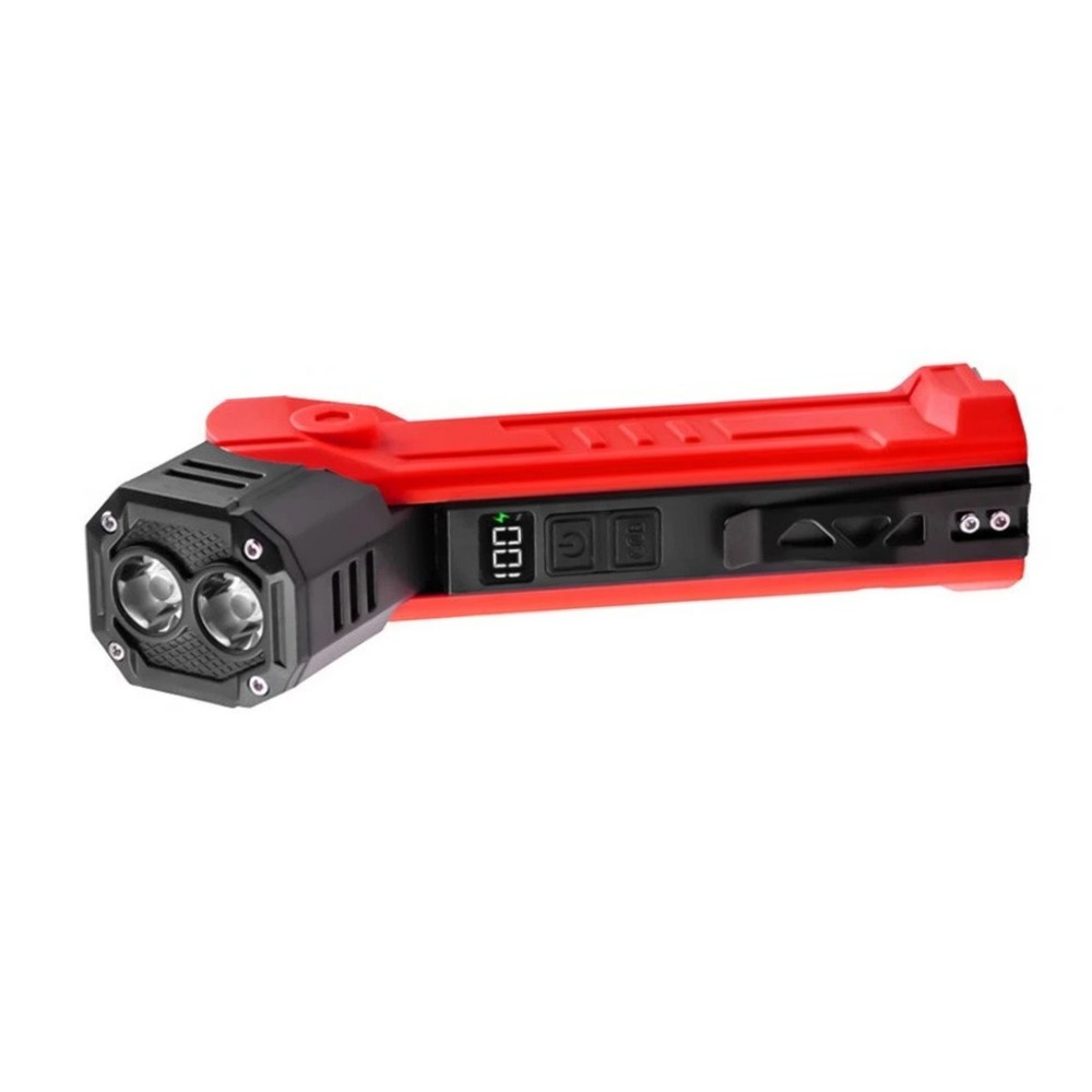 Portable Rechargeable LED Work Light 600LM Adjustable Flashlight Lamp Tool