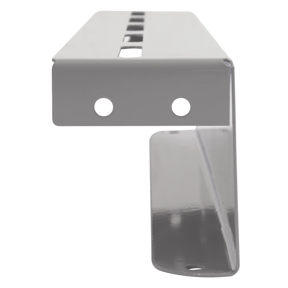 Gray 4-bin Overhead Garage Storage Rack Powder Coated Ceiling Storage Racks