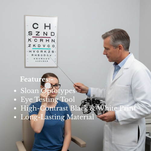 Traditional Sloan Optotype Eye Chart