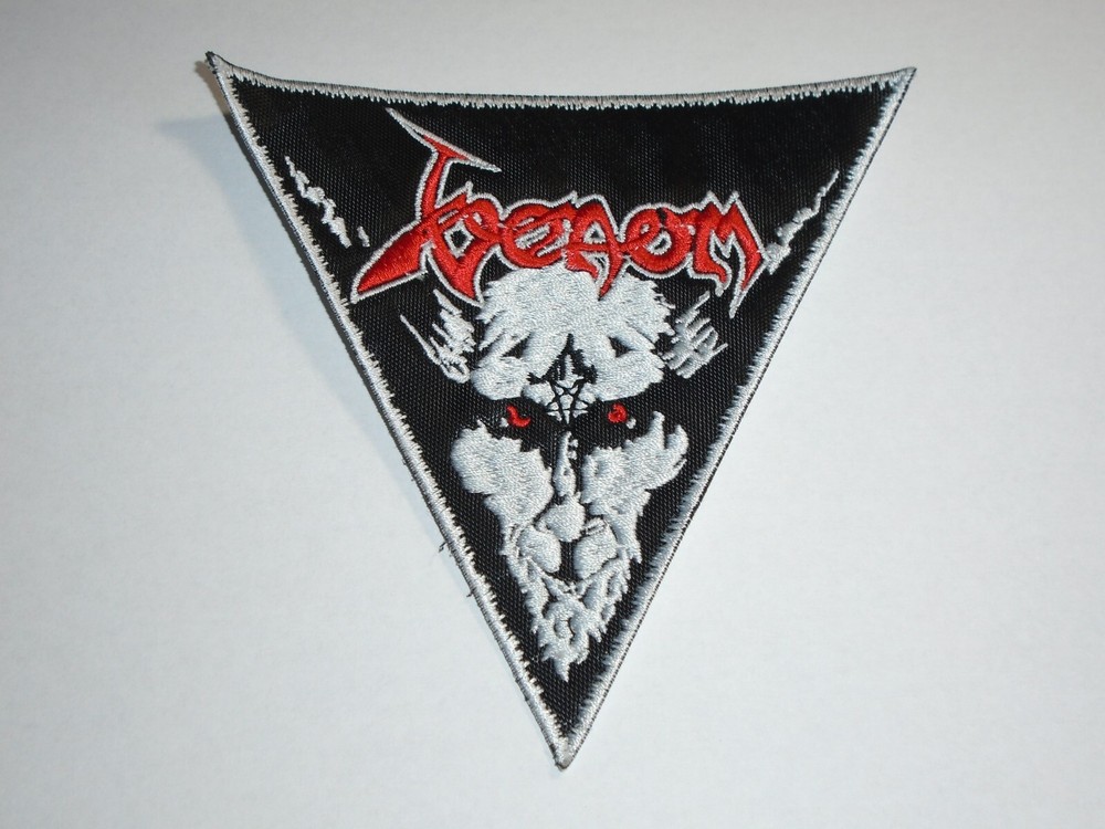 VENOM BLACK METAL EMBROIDERED PATCH