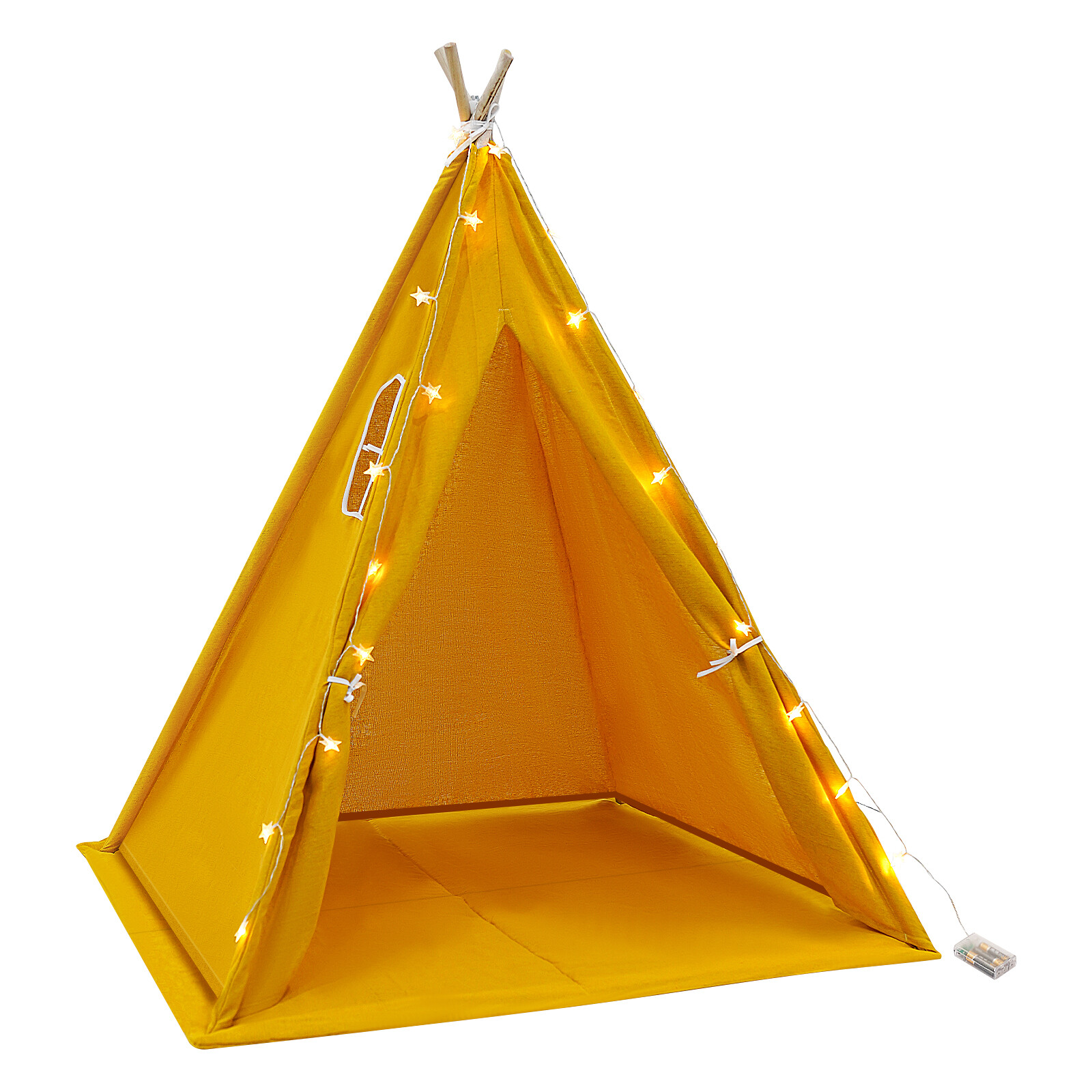 Children's Indoor Playhouse Play Tent With Light for 1-3 Kids Home Tent For Kids