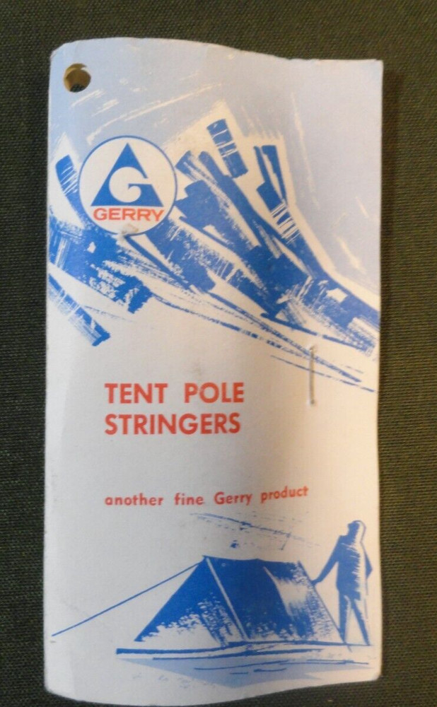 5 QTY PACKS REPLACEMENT EMERGENCY GERRY TENT POLE  STRINGERS