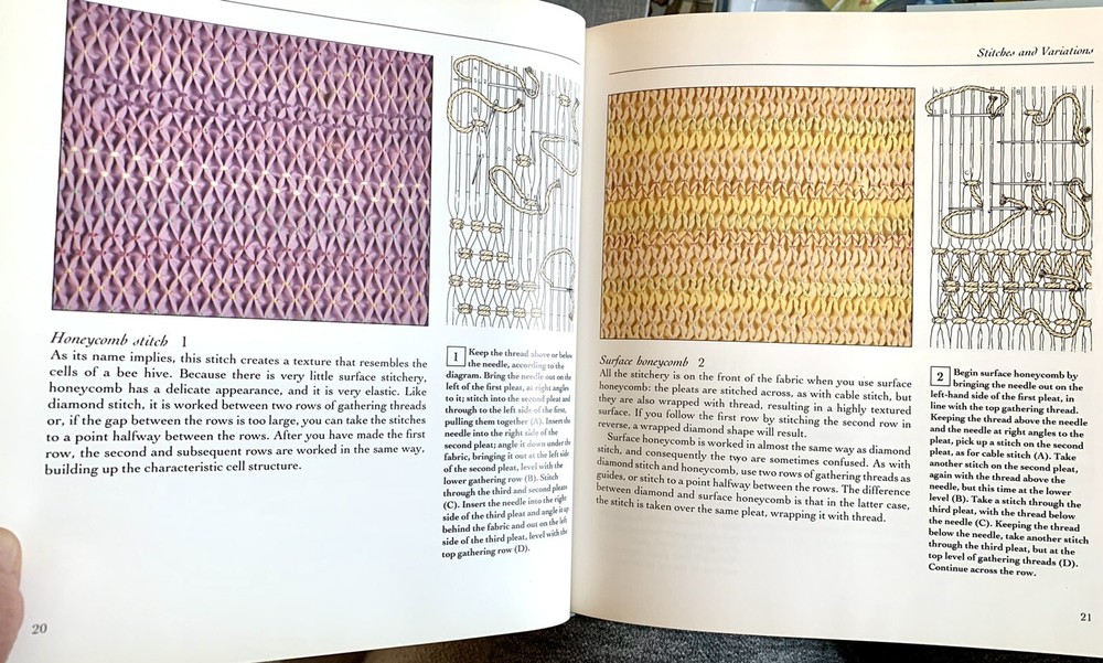 Smocking Book By Anne Andrews Smocking Instructions. Graphs & More