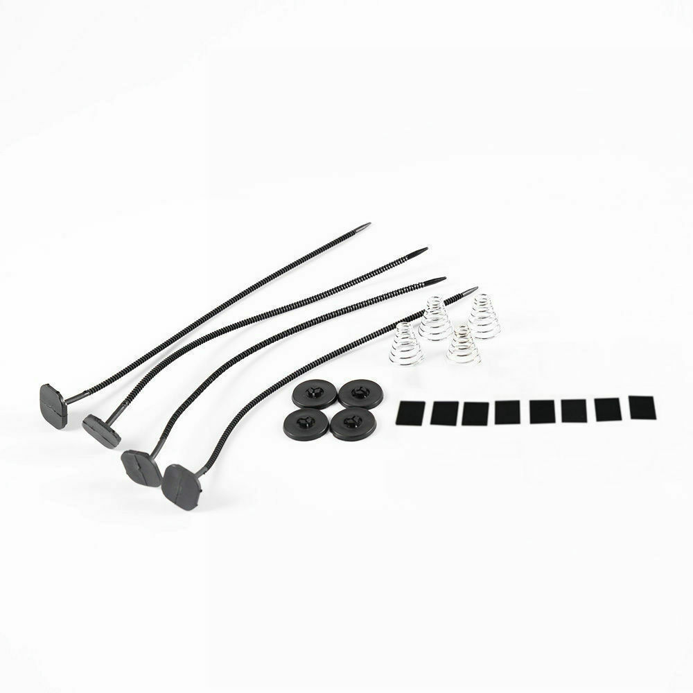 4 PACK ELECTRIC RADIATOR FAN TIE STRAP MOUNTING KIT ZIP TIES STRAPS TABS SPRING