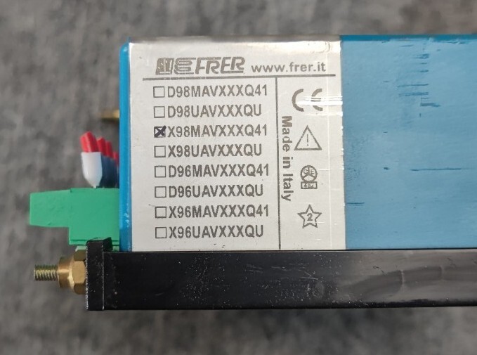 FRER X98MAVXXXQ41 PROGRAMMABLE DIGITAL PANEL METER