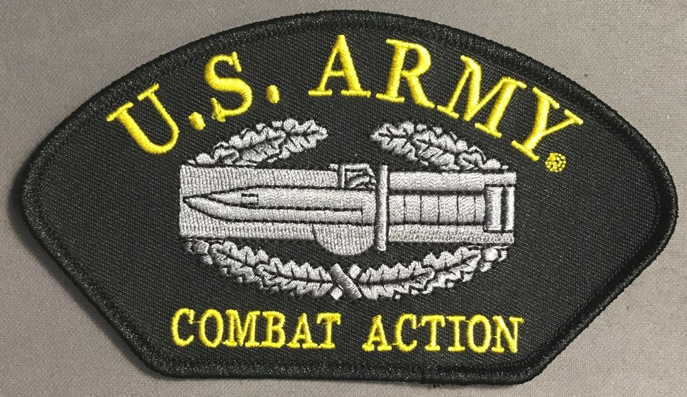 Army Combat Action hat patch