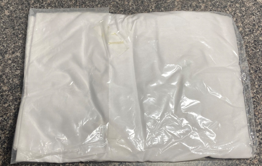 Crib Sheet by Lambs & Ivy Plain White Vintage