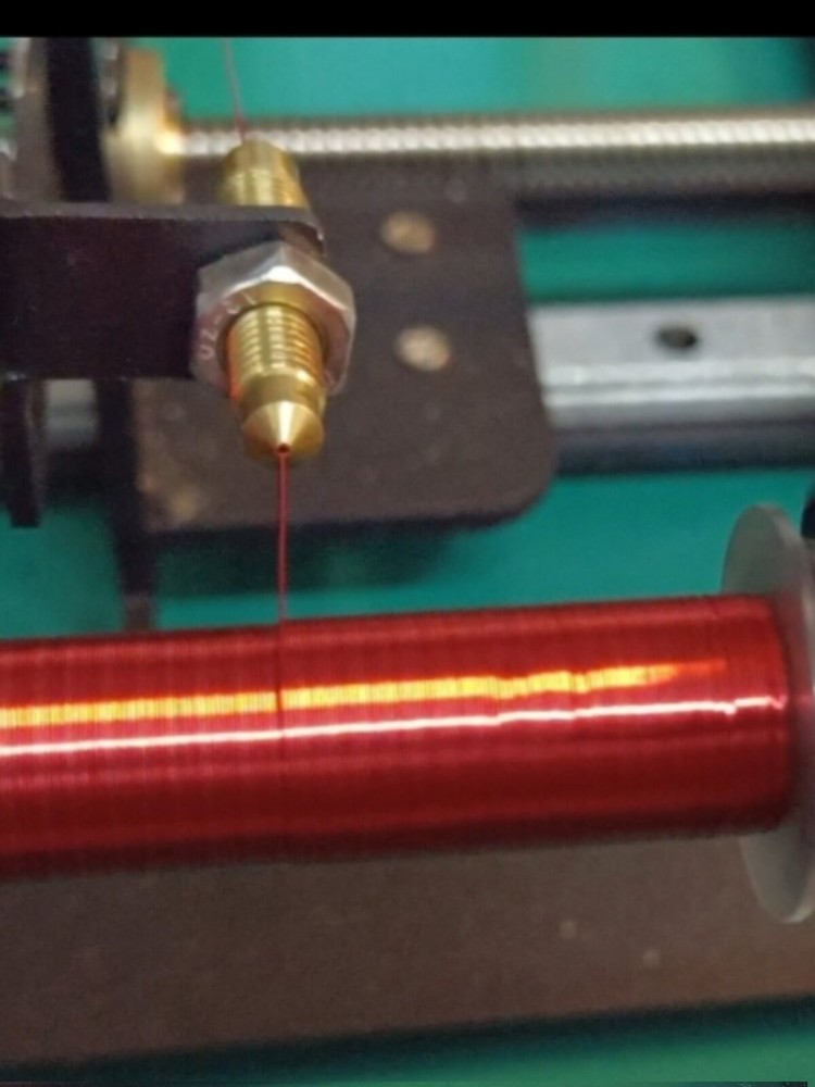 Automatic Wire Winding Machine 0.02mm-1.0mm Wire Arranging Adjustable Direction