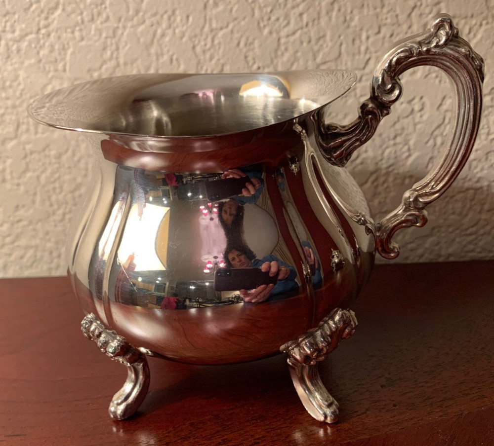 Vintage Towle 4 Piece Heavy Silver Plated Tea Service Set - PLEASE READ