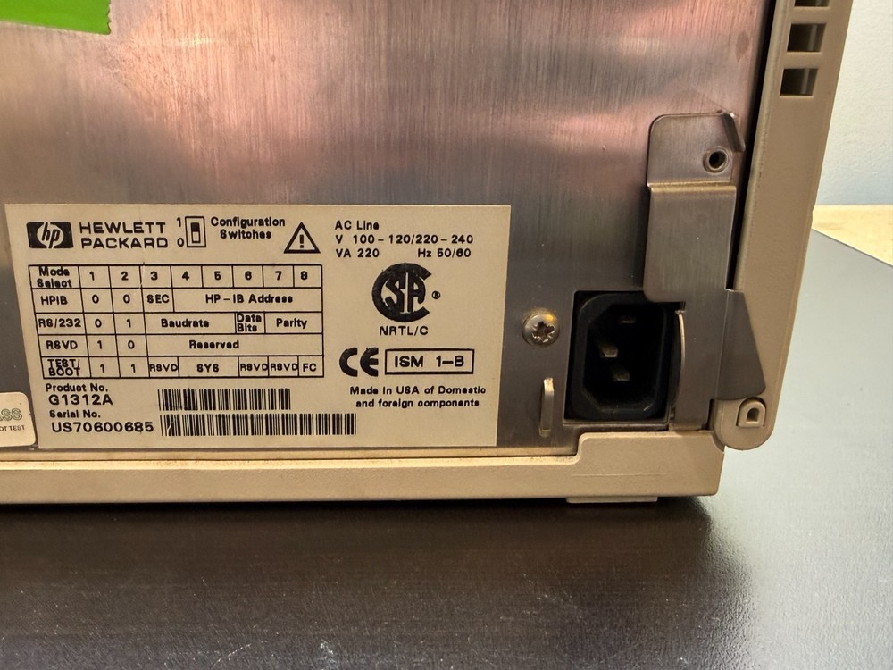 Agilent G1312A Binary Pump HPLC System