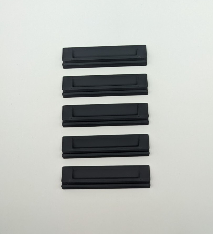 Trading Card Holder Upright Display - 5 Pack Black