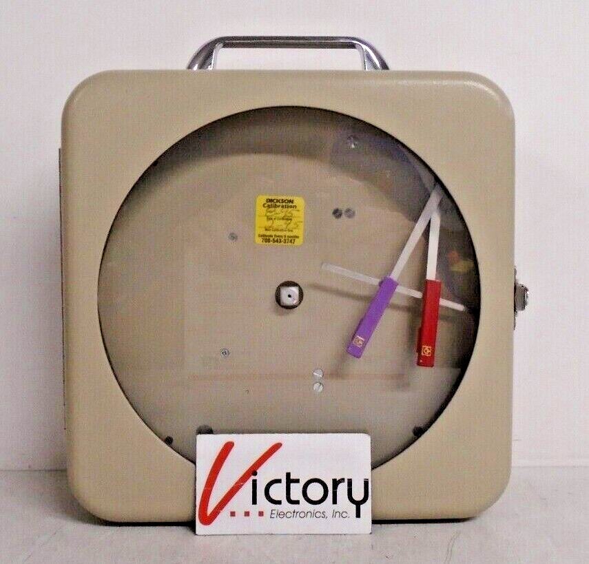 Used Dickson TH8-7F Temperature & Humidity 8" Chart | For Use w/ C417 Size Chart