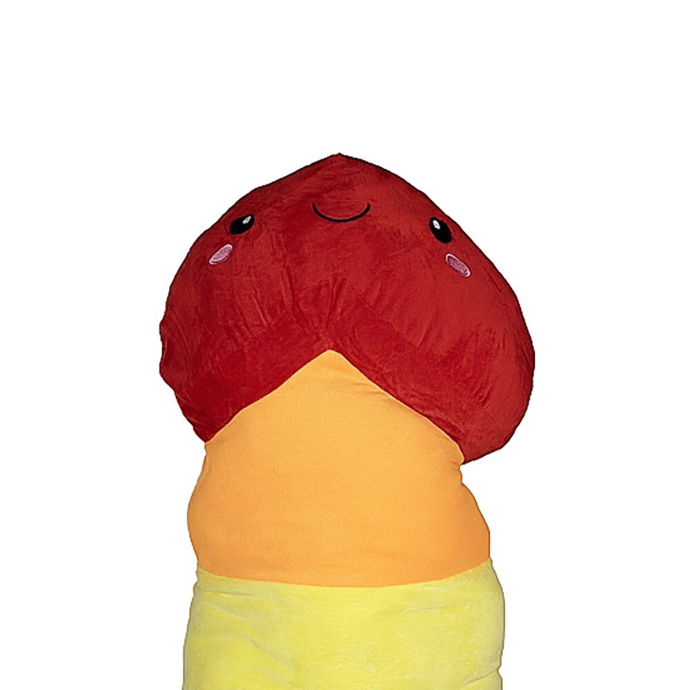Rainbow Penis Plushie - Stuffed Plush Pillow