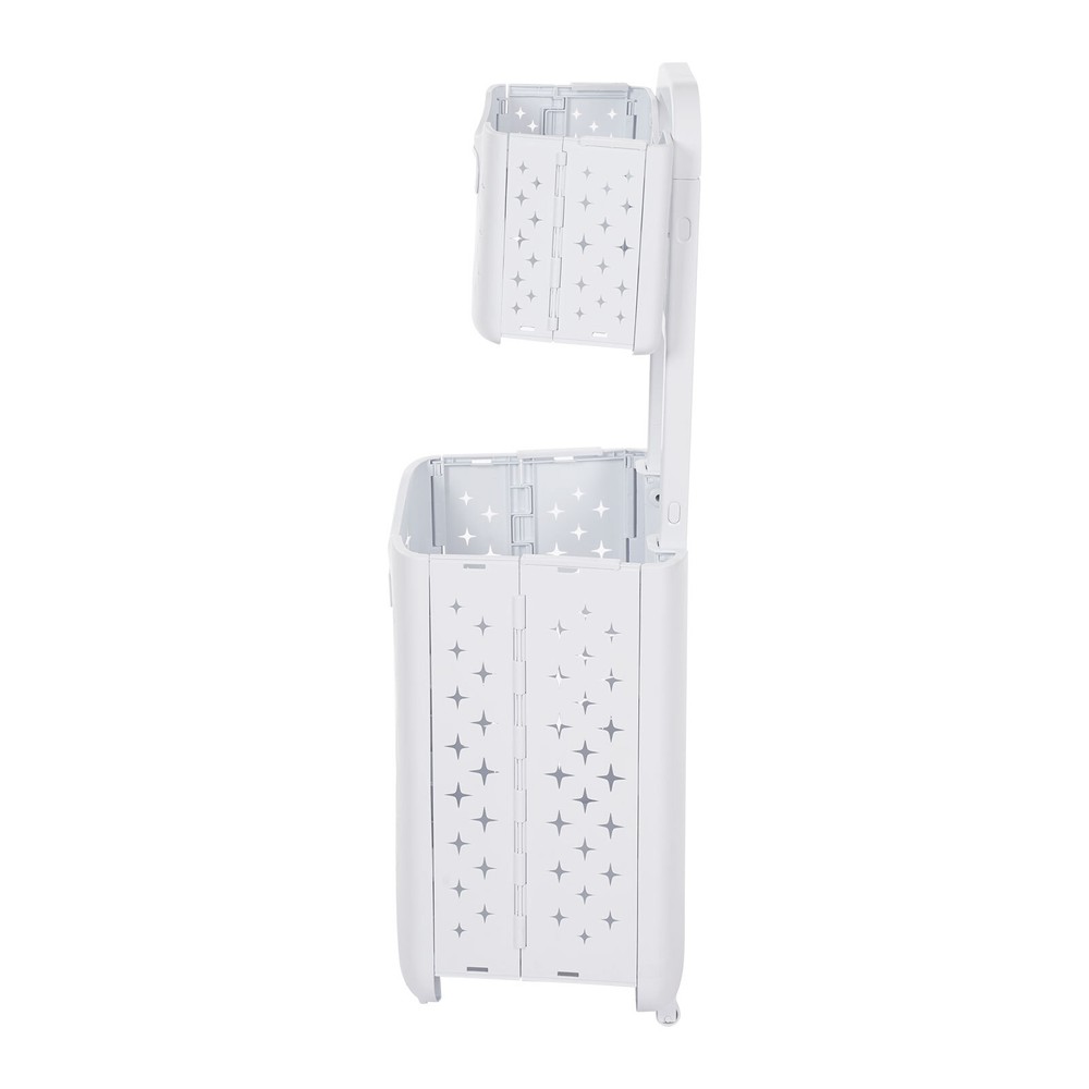 Foldable Multi-tier Laundry Hamper Collapsible Dirty Clothes Laundry Basket