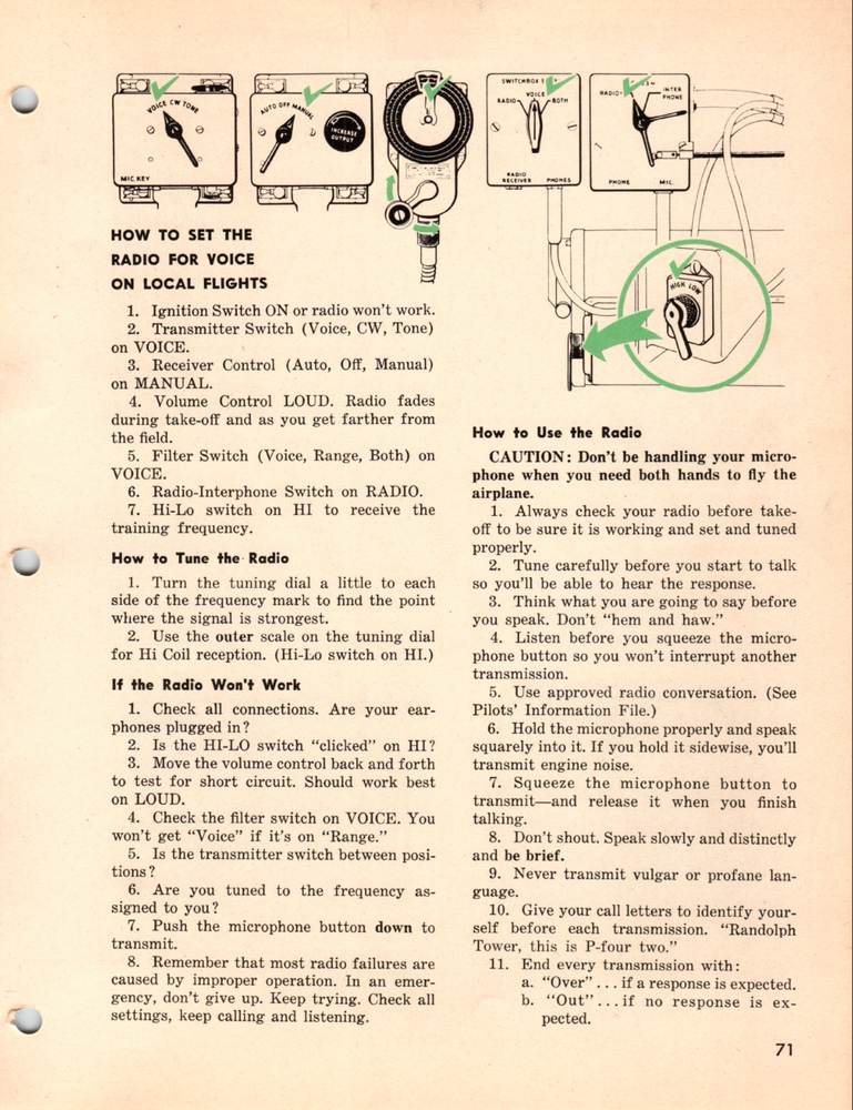 150 Page AAF INSTRUCTORS' MANUAL BASIC FLYING Vultee BT-13 Valiant on Data DVD