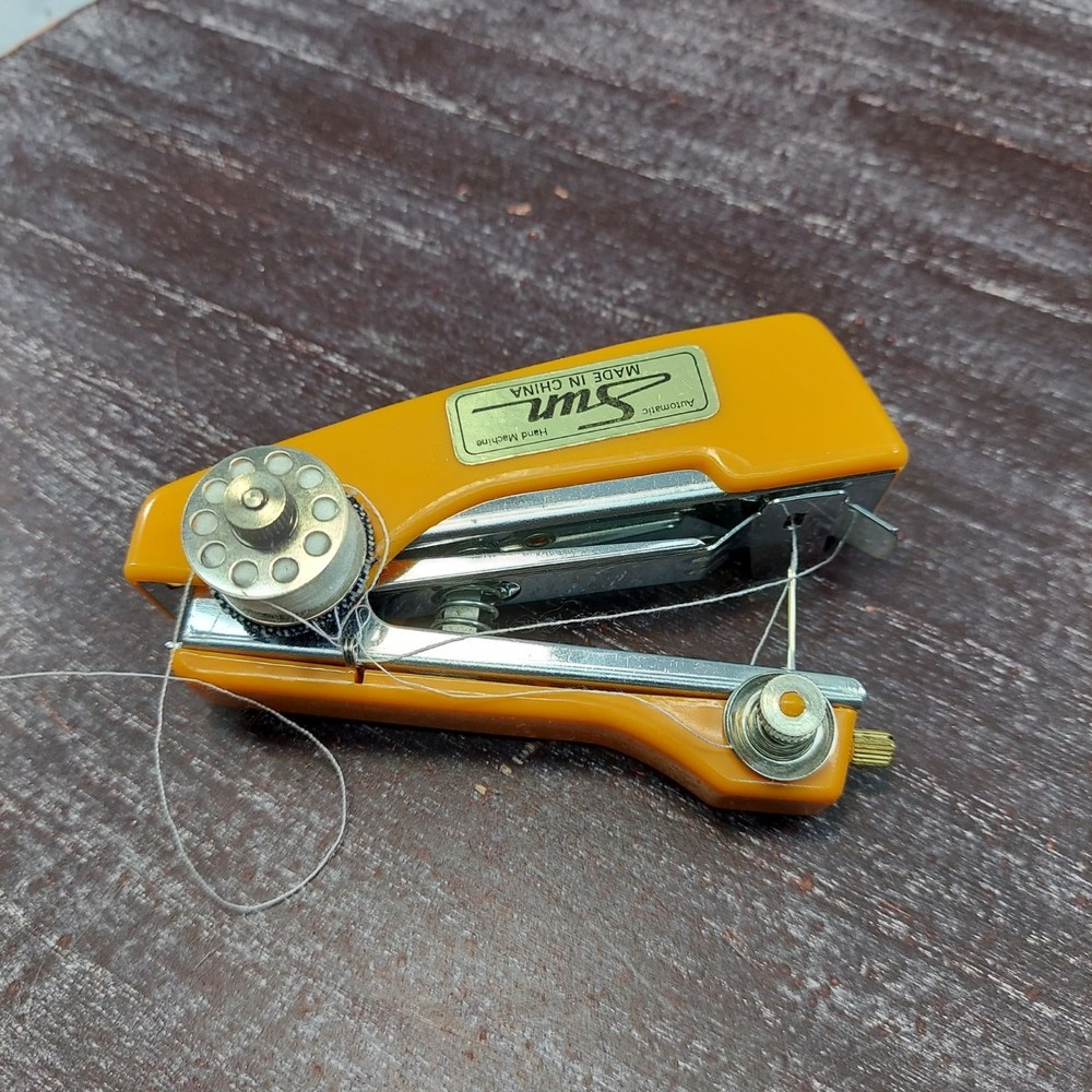 Sun Automatic Handheld Sewing Machine Portable & Compact Design For Quick Repair