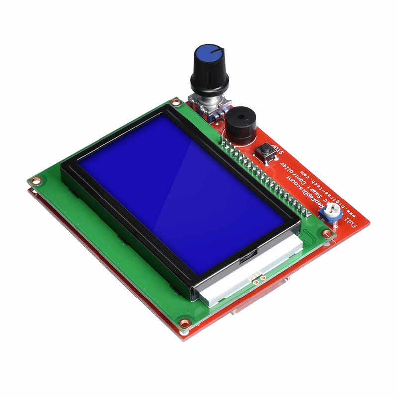 Full Graphic Smart Controller 12864 LCD Display for RAMPS 1.4 RepRap 3D Printer