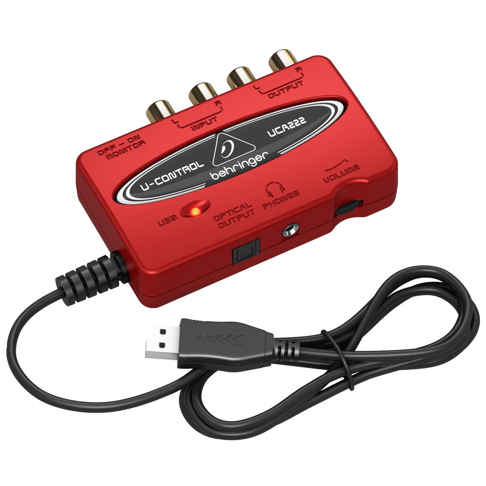 Behringer UCA222 2-In/2-Out USB Audio Interface