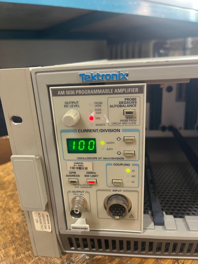 1DD Tektronix: AM 5030 Current Probe Amplifier Tektronix AM5030 Current Probe