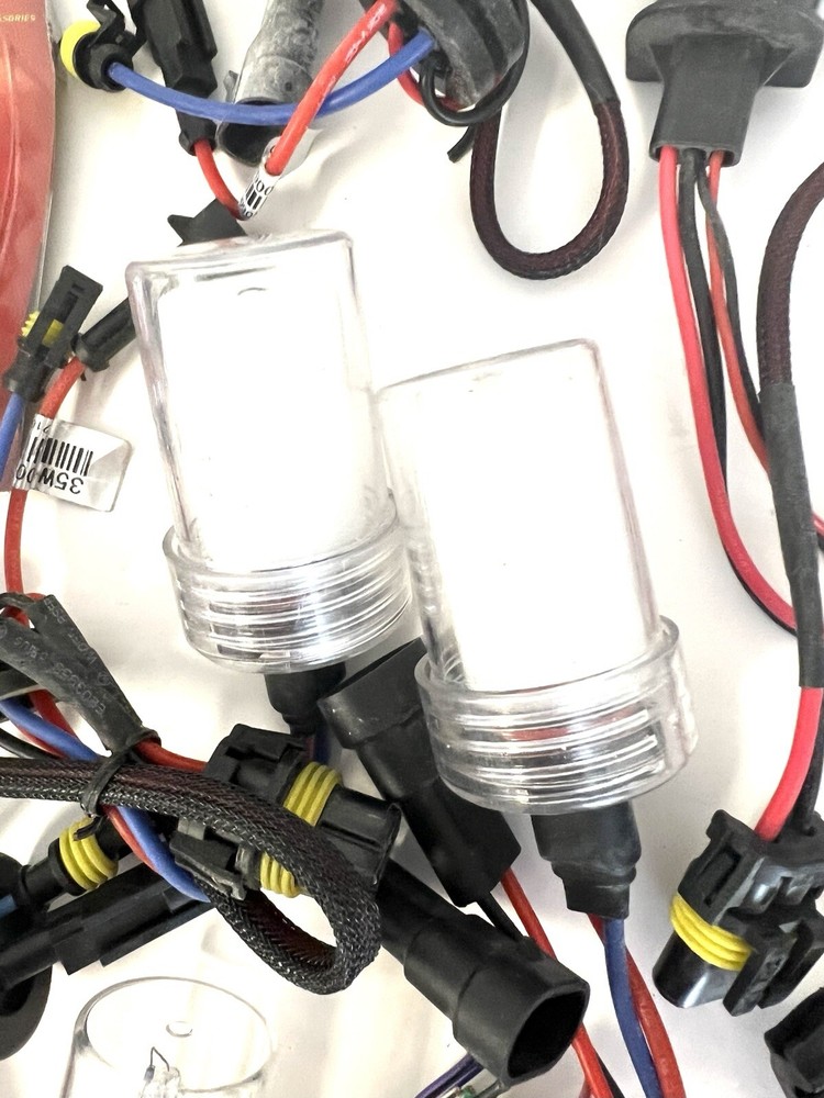 Lot of Various Adapter, Adapter Cables, Hyperbiright Solid LED + MORE