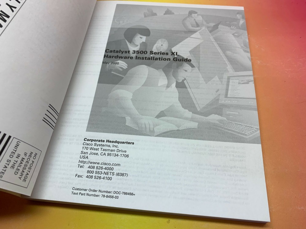Catalyst 3500 Series XL Hardware Installation Guide BOOK + CD May 2000