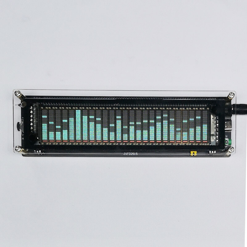 VFD Music Spectrum Display Analyzer W/ clock Audio Level Indicator rhythm USA