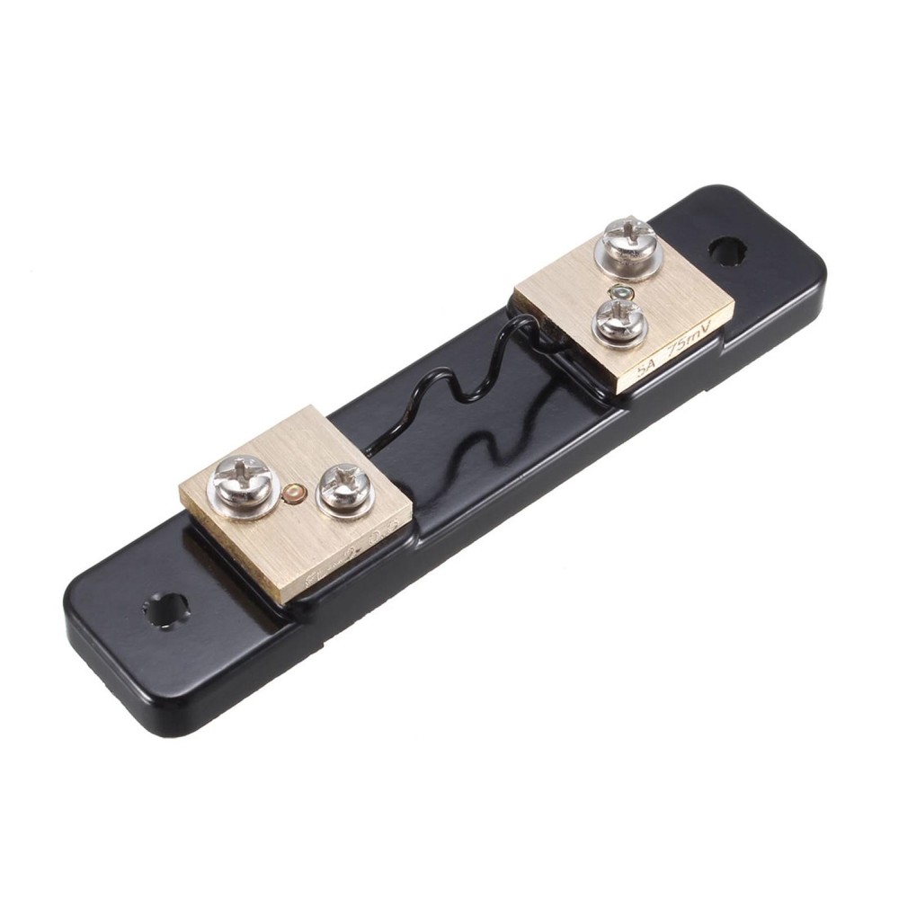 5A 75mV DC Current Measuring Shunt Resistor for Ammeter